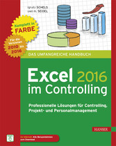Excel 2016 im Controlling - Professionelle Lösungen für Controlling, Projekt- und Personalmanagement